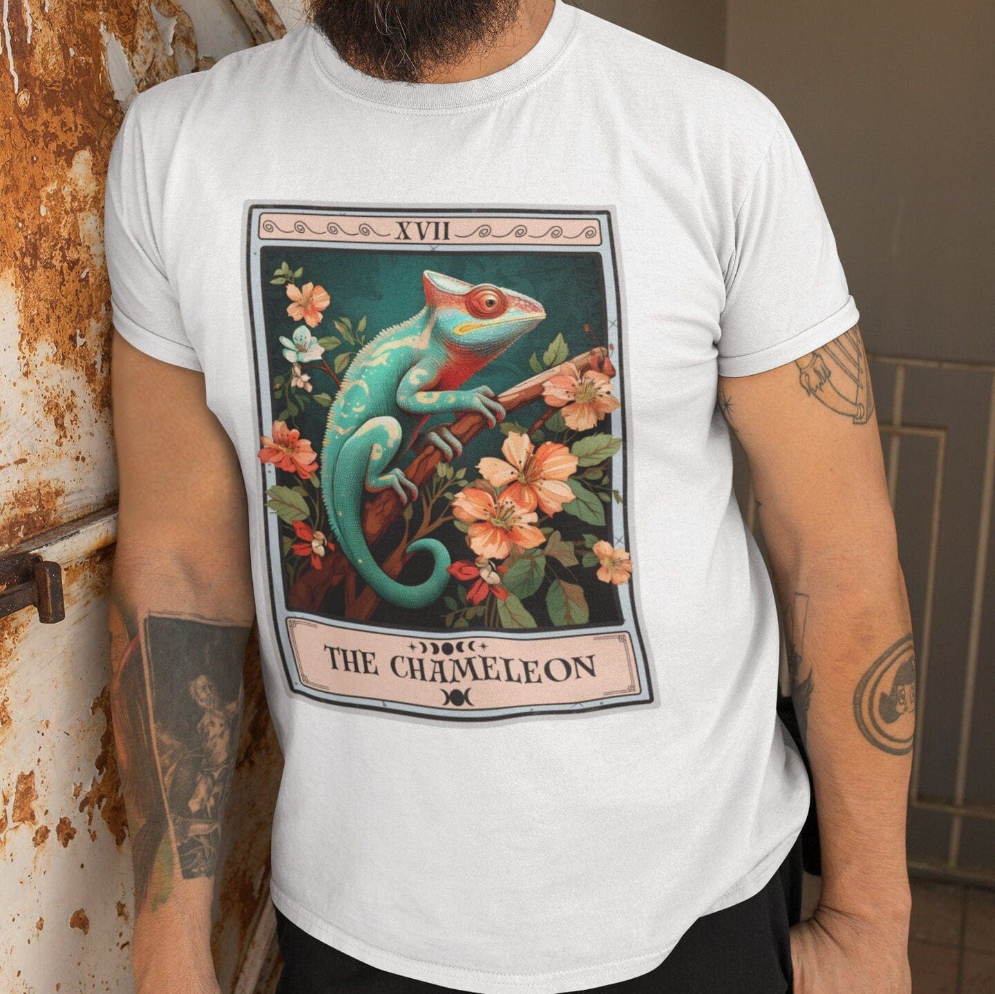 The Chameleon Tarot Card Shirt
