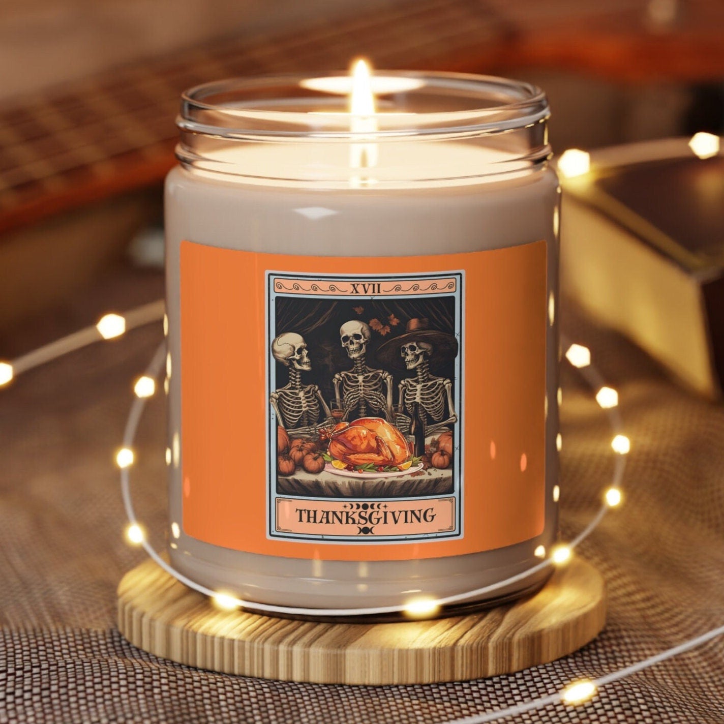 Thanksgiving Candle, Skeleton Thanksgiving