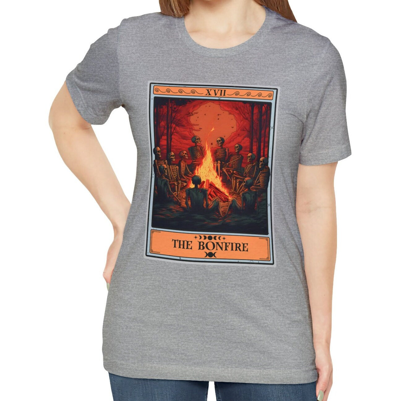 The Bonfire Tarot Card Shirt