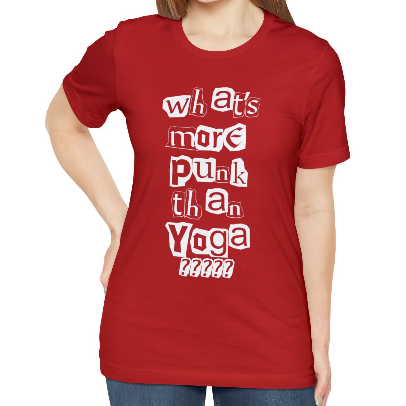 What's More Punk Than Yoga Shirt
