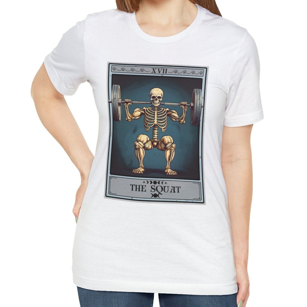 The Squat Tarot Card Shirt Bodybuilder