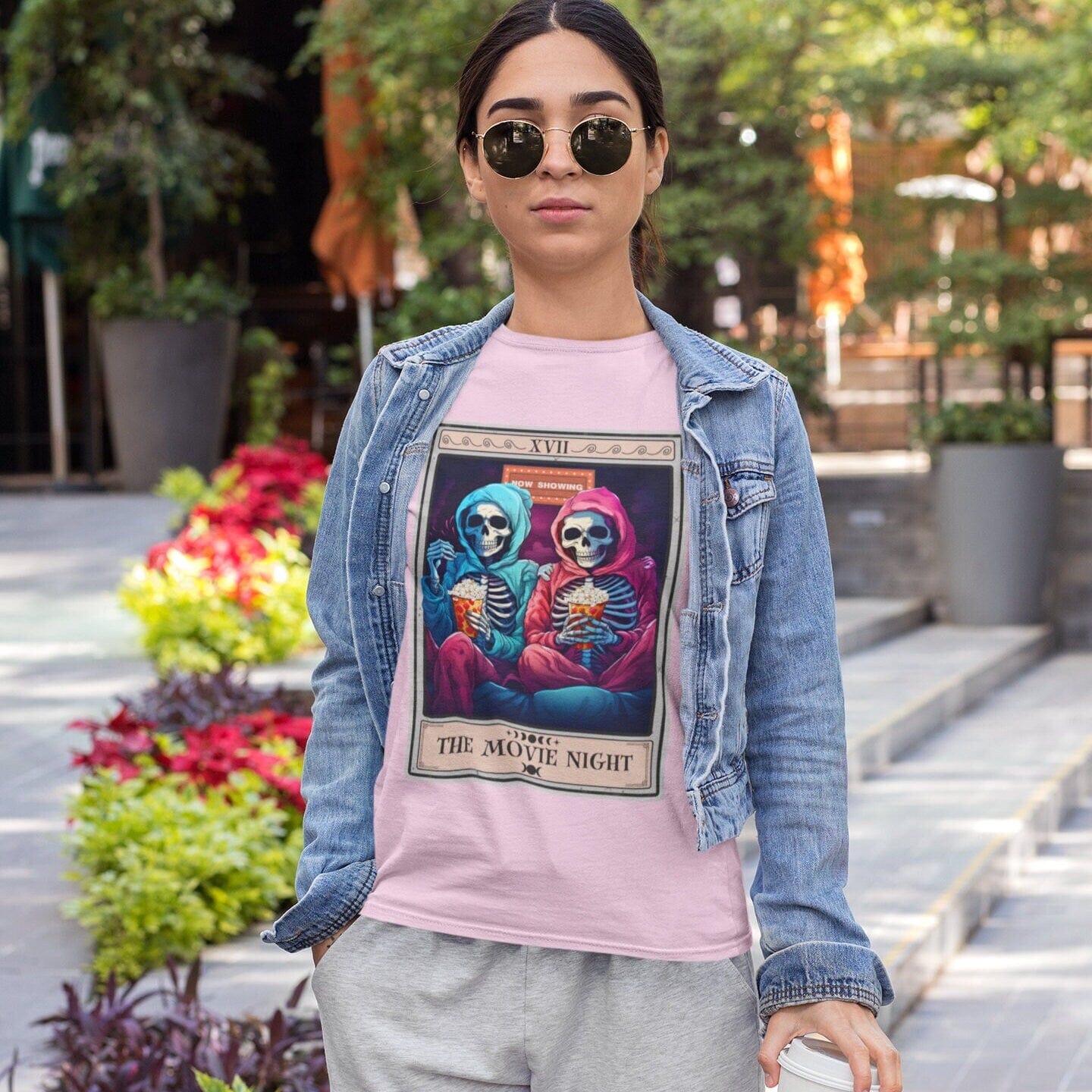 The Movie Night Tarot Card Shirt