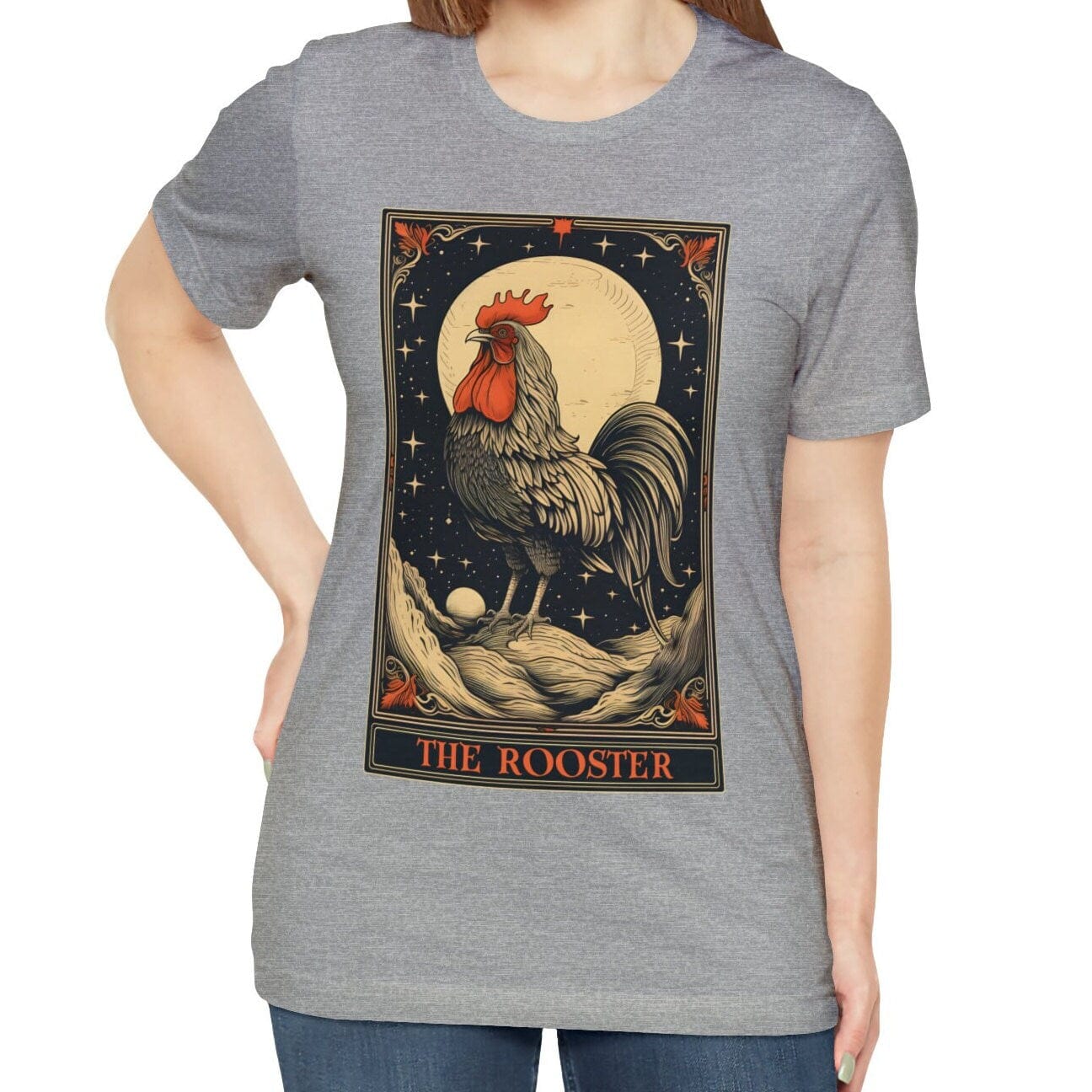 The Rooster Tarot Card Shirt Chicken Lover
