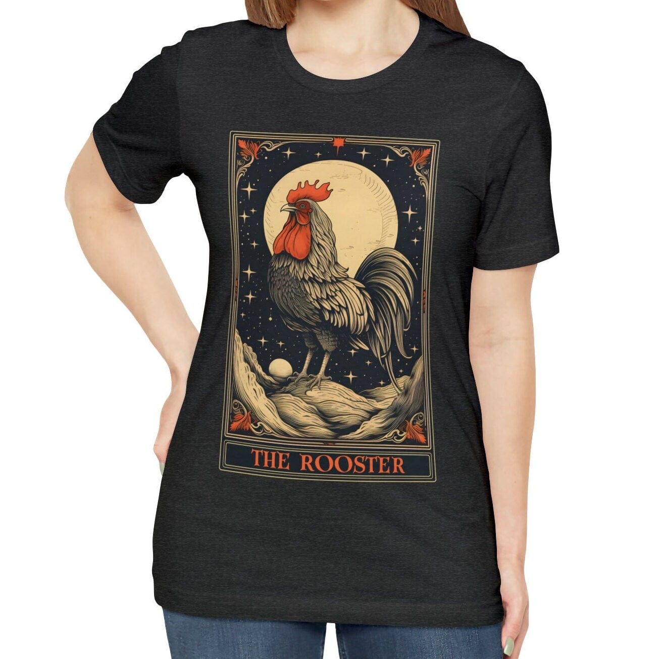 The Rooster Tarot Card Shirt Chicken Lover