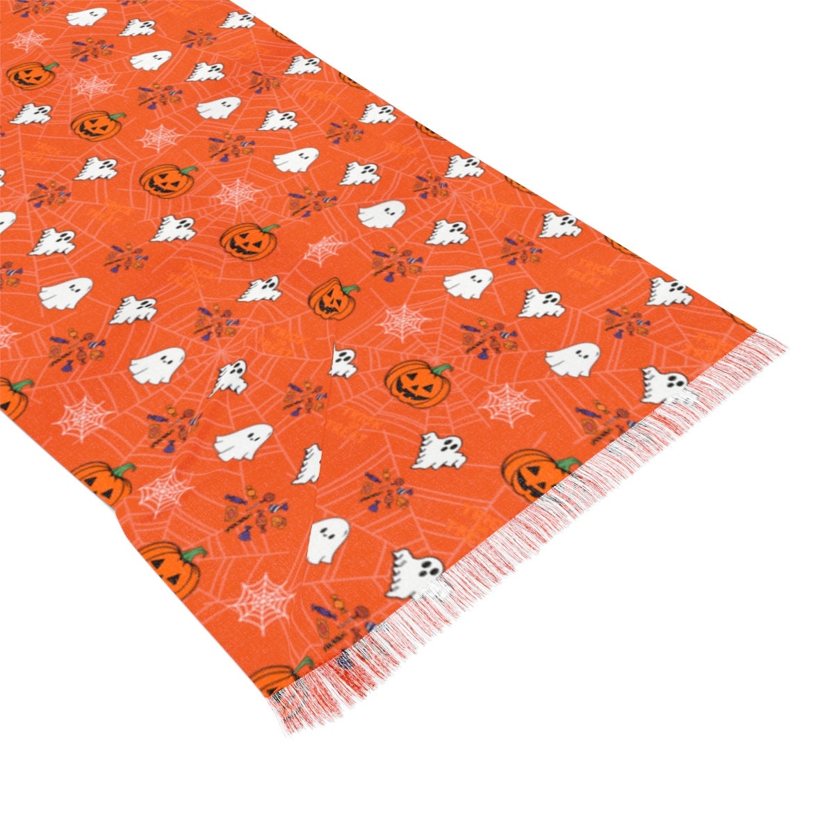 Halloween Scarf Colorful 27" x 73"
