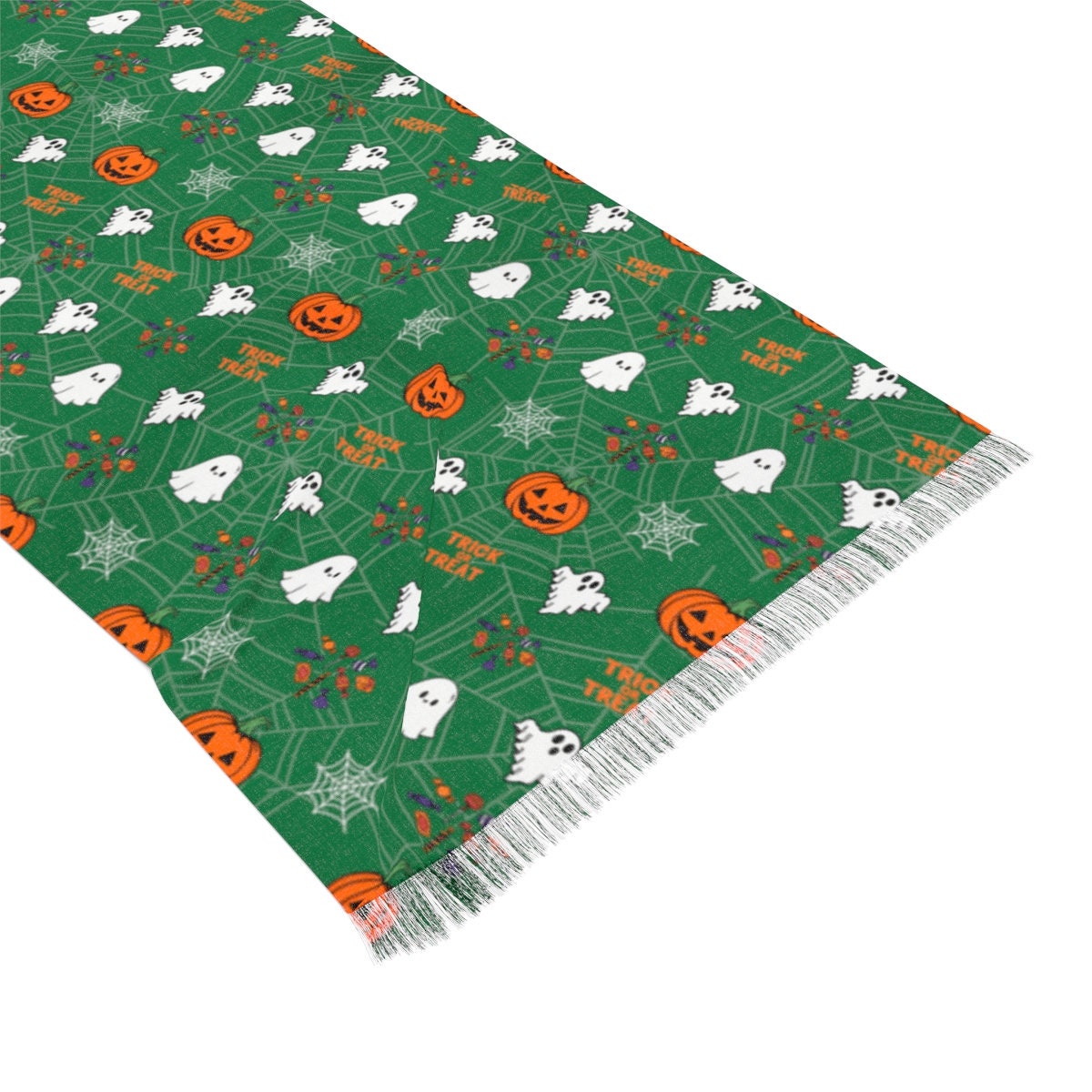 Halloween Scarf Colorful 27" x 73"