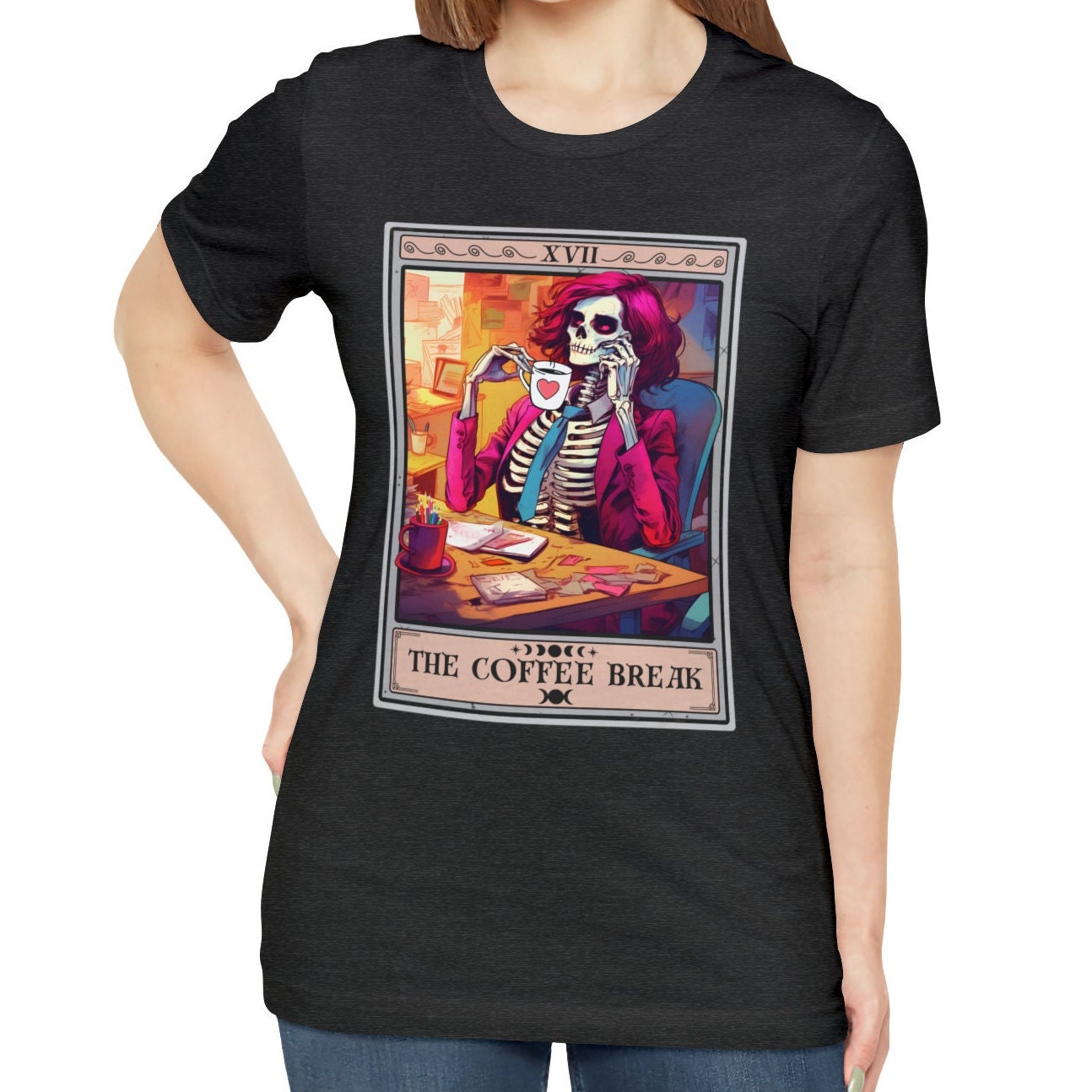The Coffee Break Tarot Card Shirt