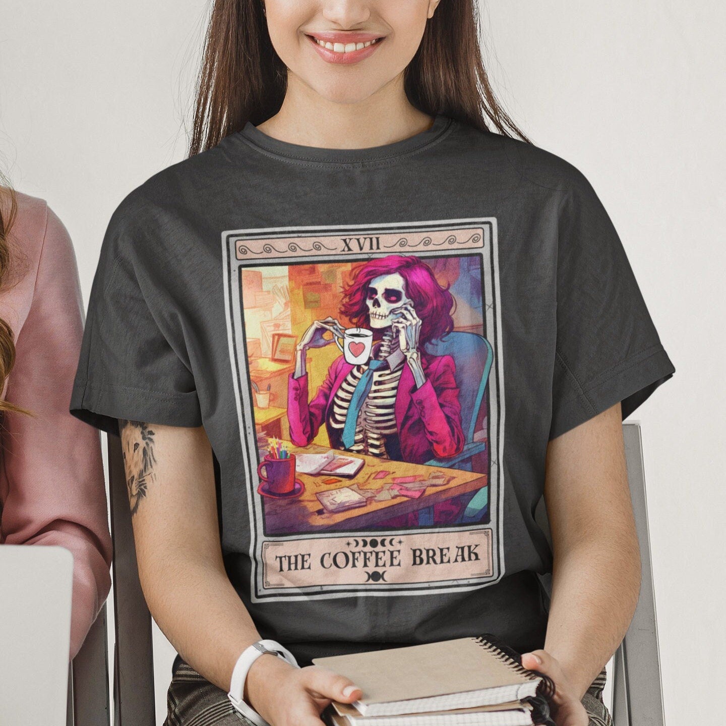 The Coffee Break Tarot Card Shirt