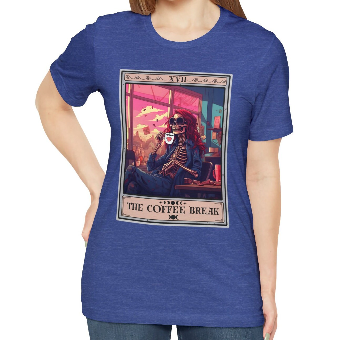 Coffee Break Tarot Card Shirt