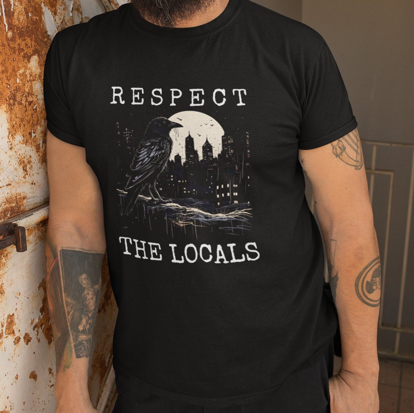 Respect the Locals Crow Shirt
