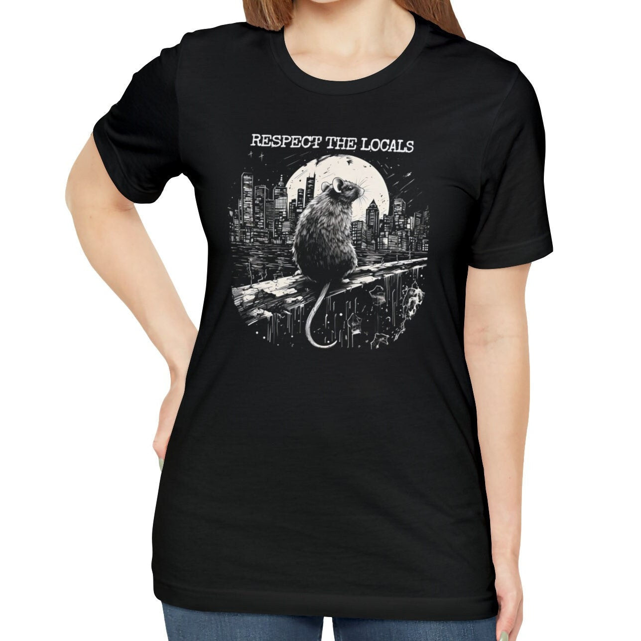 Respect the Locals Rat Lover Shirt