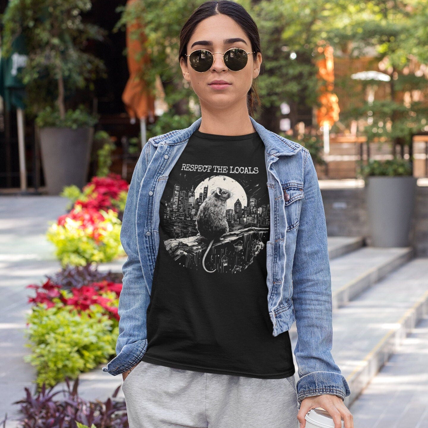 Respect the Locals Rat Lover Shirt