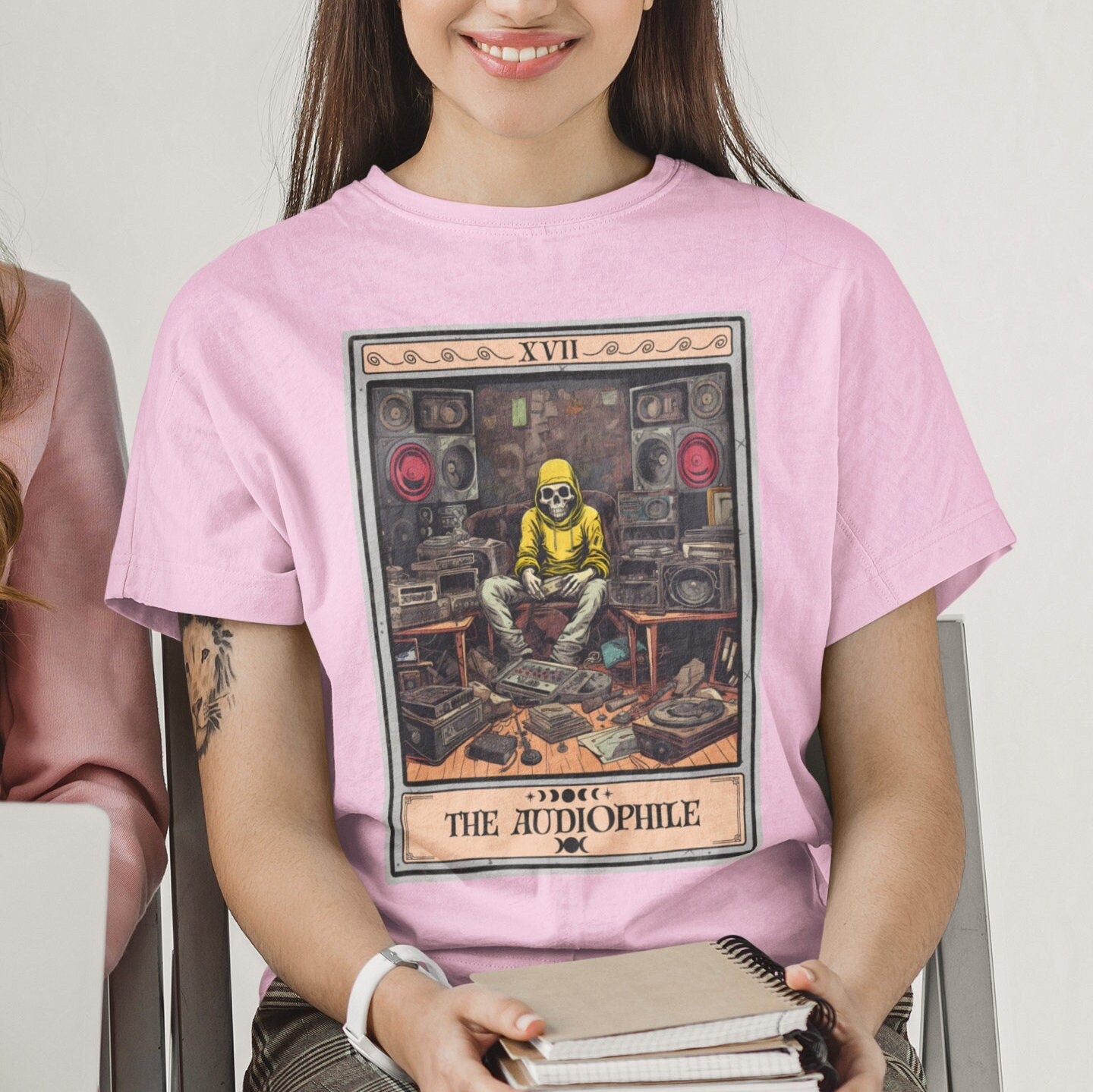 The Audiophile Tarot Card Shirt