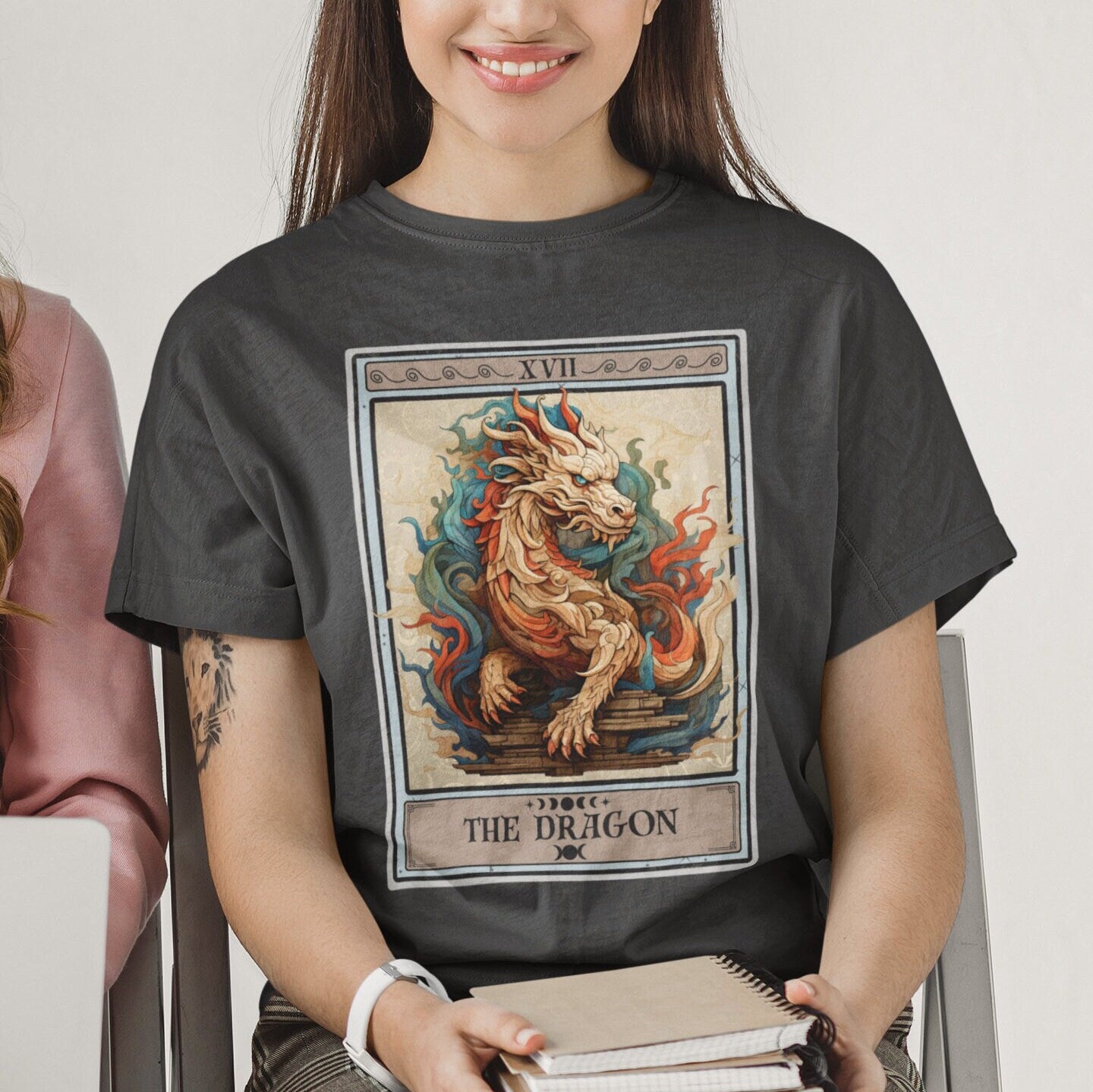 The Dragon Tarot Card Shirt