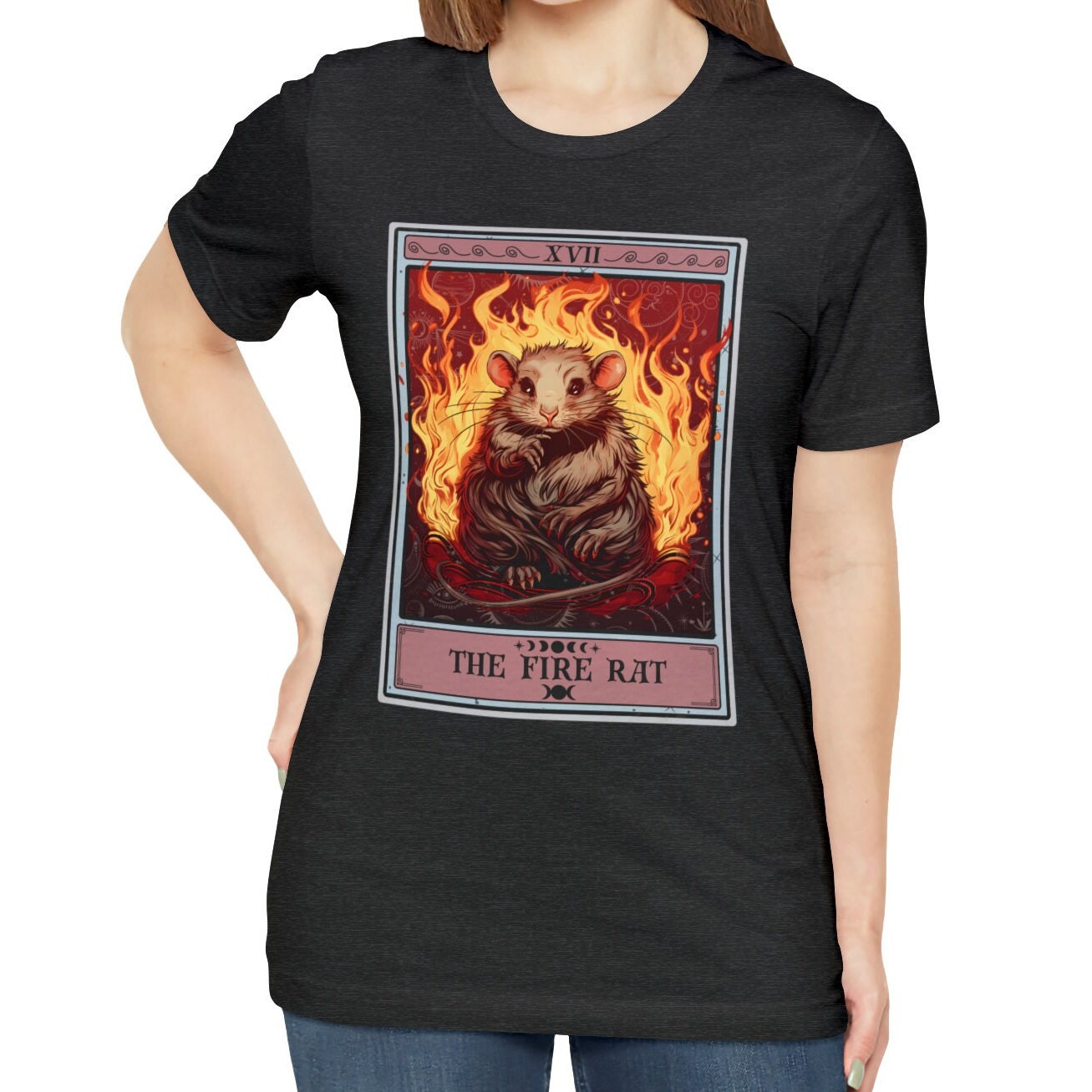 The Fire Rat Tarot Card Shirt