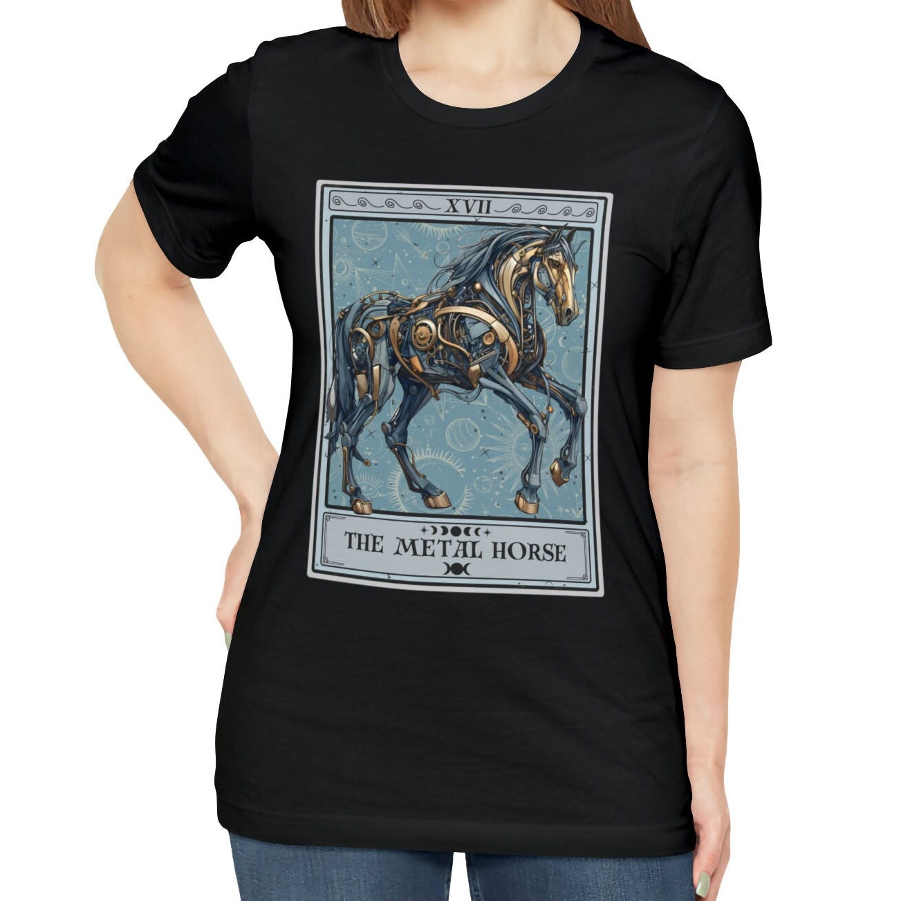 The Metal Horse Tarot Card Shirt, Chinese Zodiac