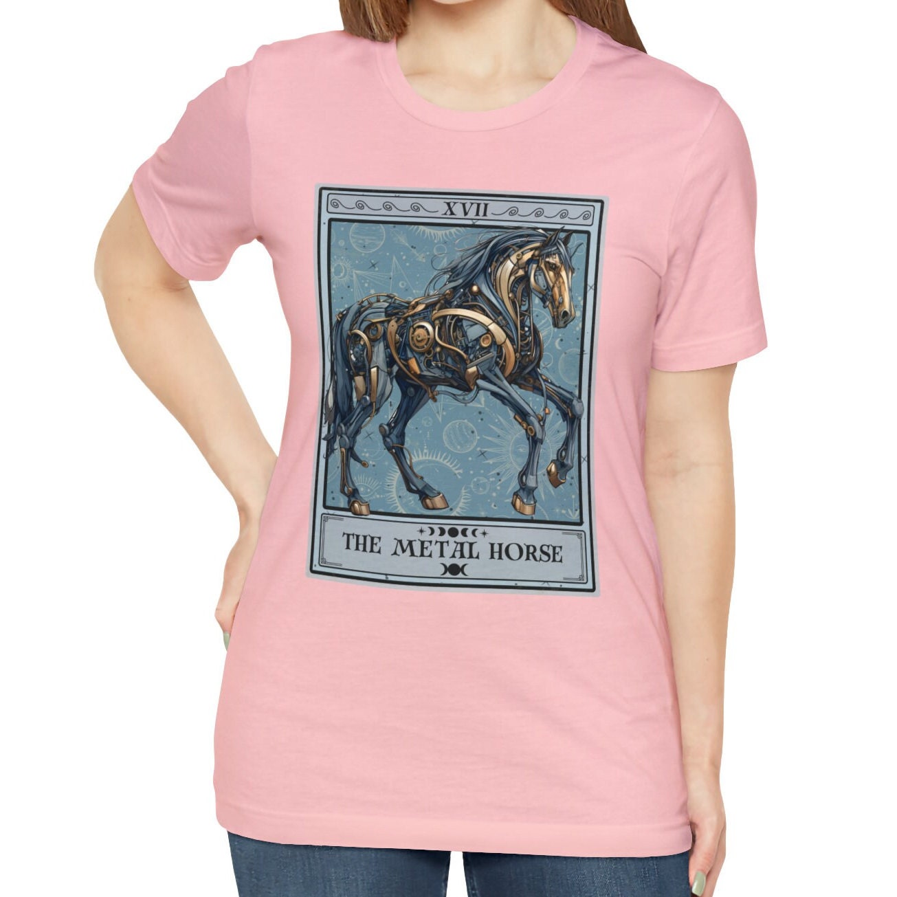 The Metal Horse Tarot Card Shirt, Chinese Zodiac