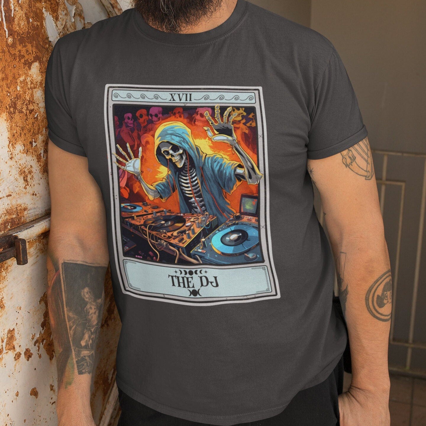 The DJ Tarot Card T-Shirt