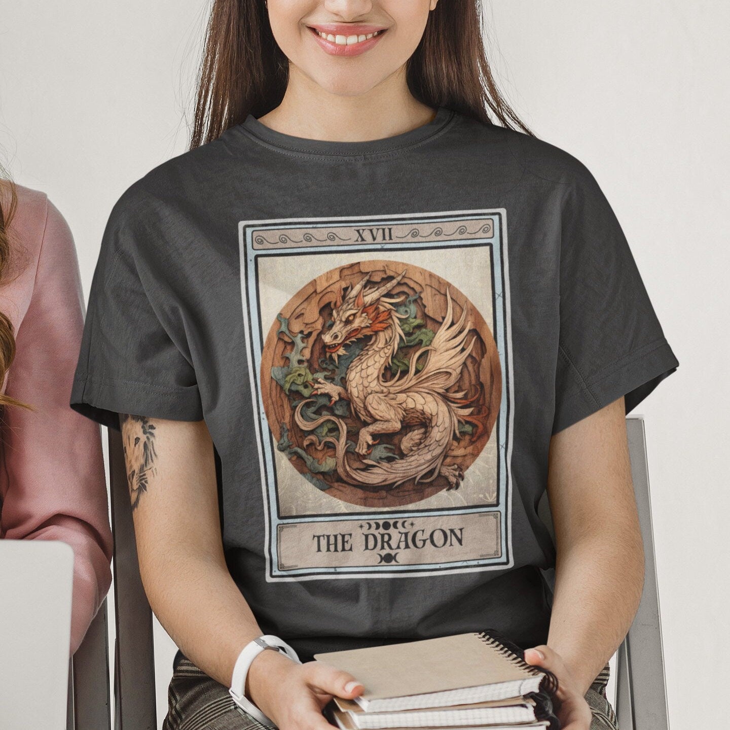 The Dragon Tarot Card T-Shirt