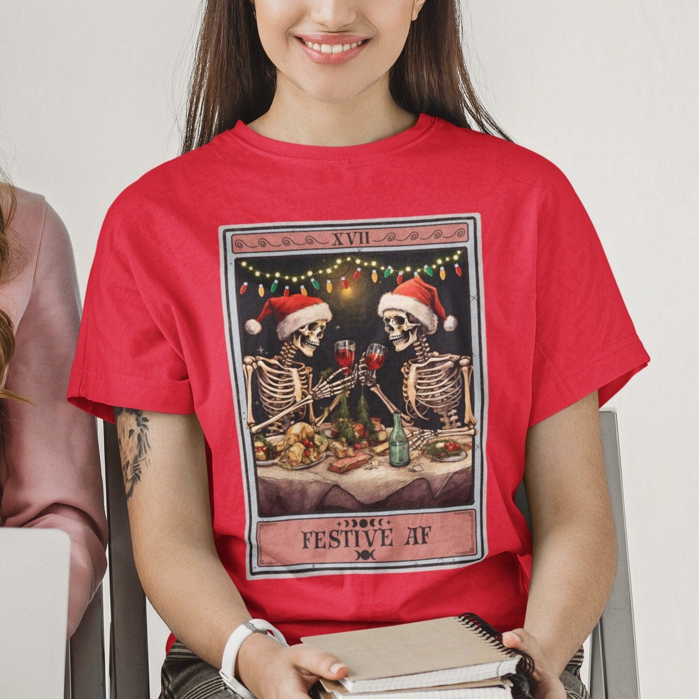 Festive AF Christmas Dinner Shirt