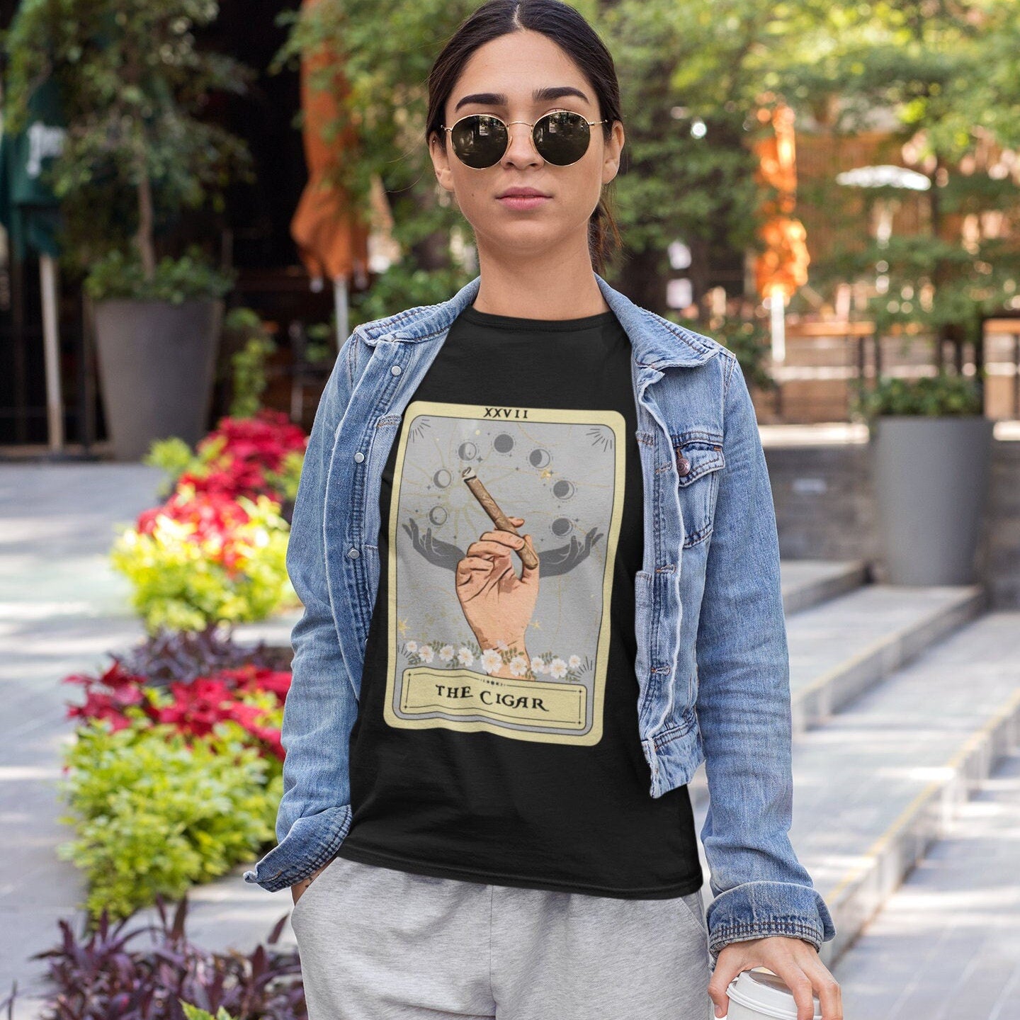 The Cigar Tarot Card Shirt
