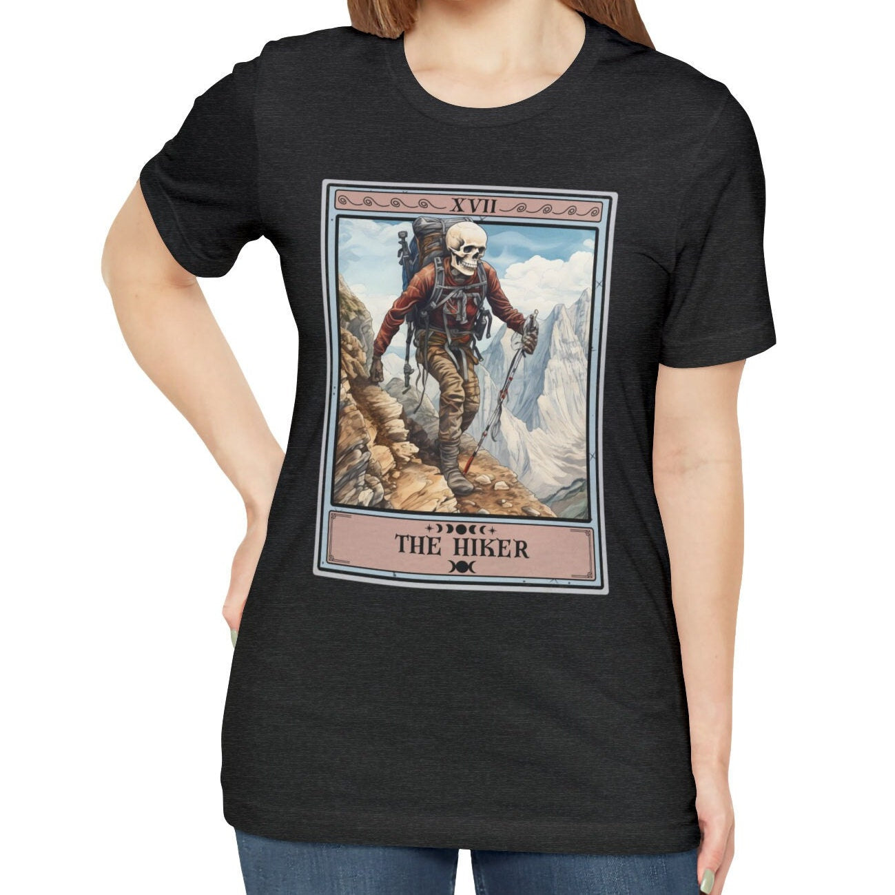 The Hiker Tarot Card Shirt