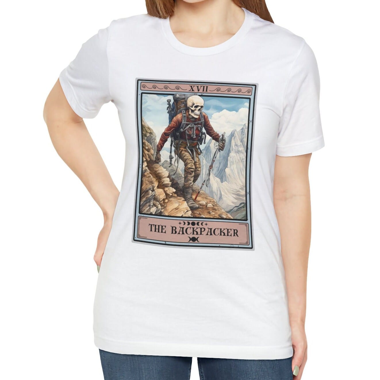 The Backpacker Tarot Card Shirt