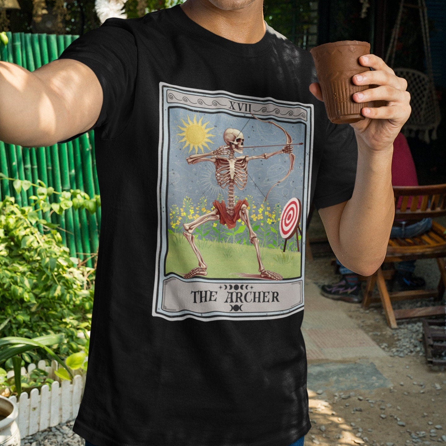 The Archer Tarot Card Shirt