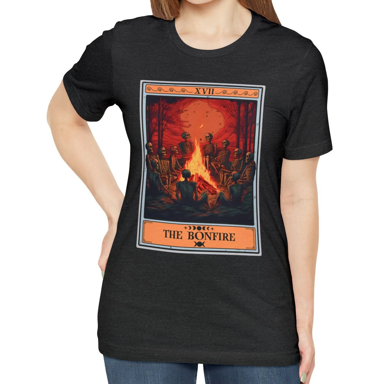 The Bonfire Tarot Card Shirt
