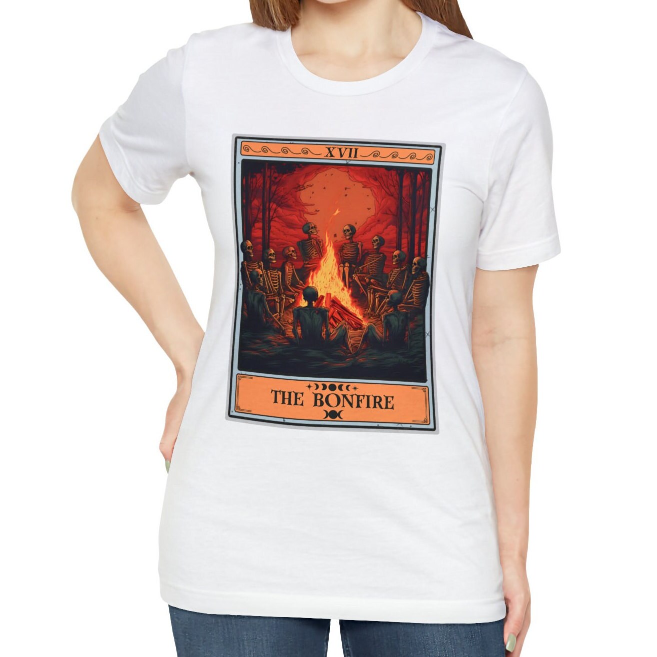 The Bonfire Tarot Card Shirt