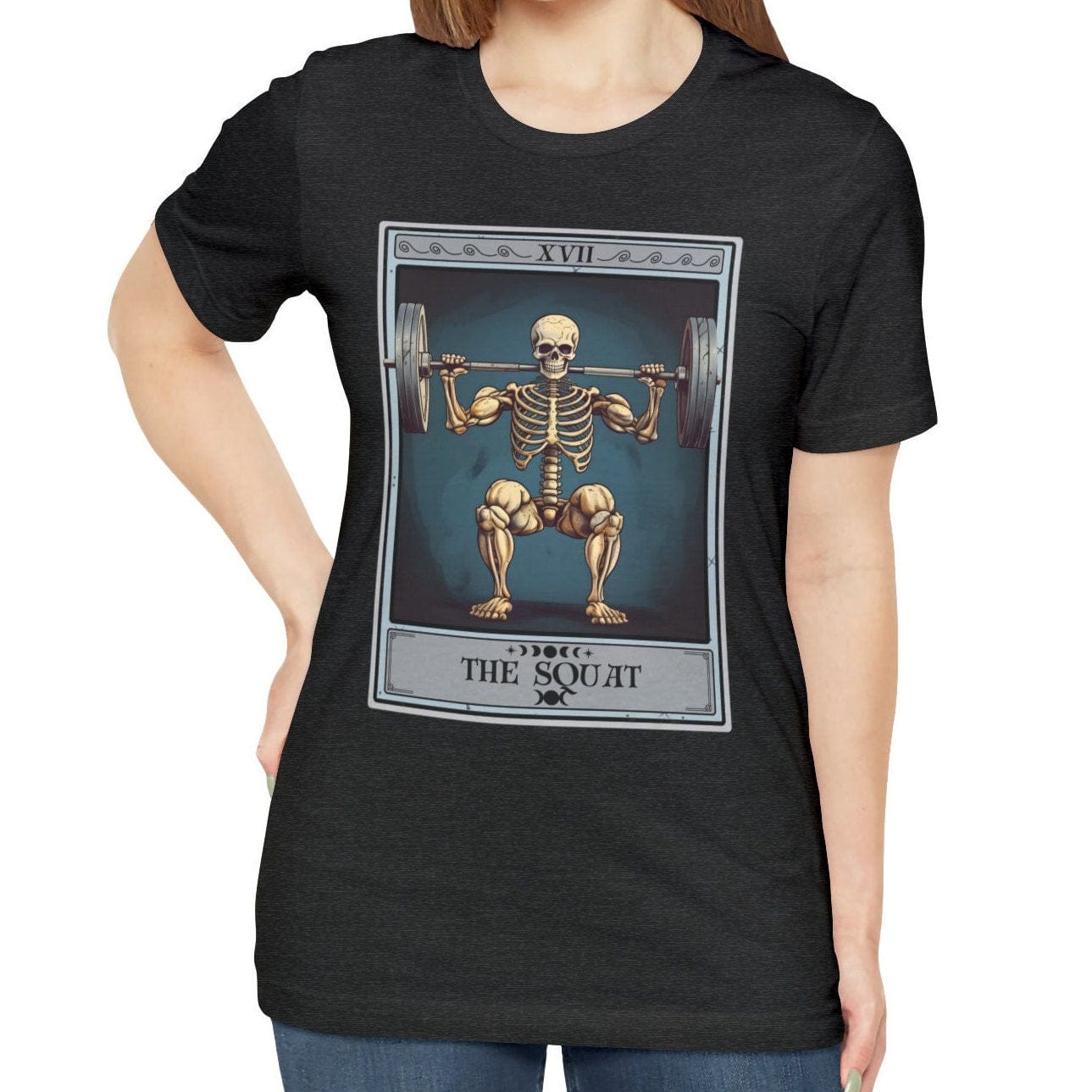 The Squat Tarot Card Shirt Bodybuilder