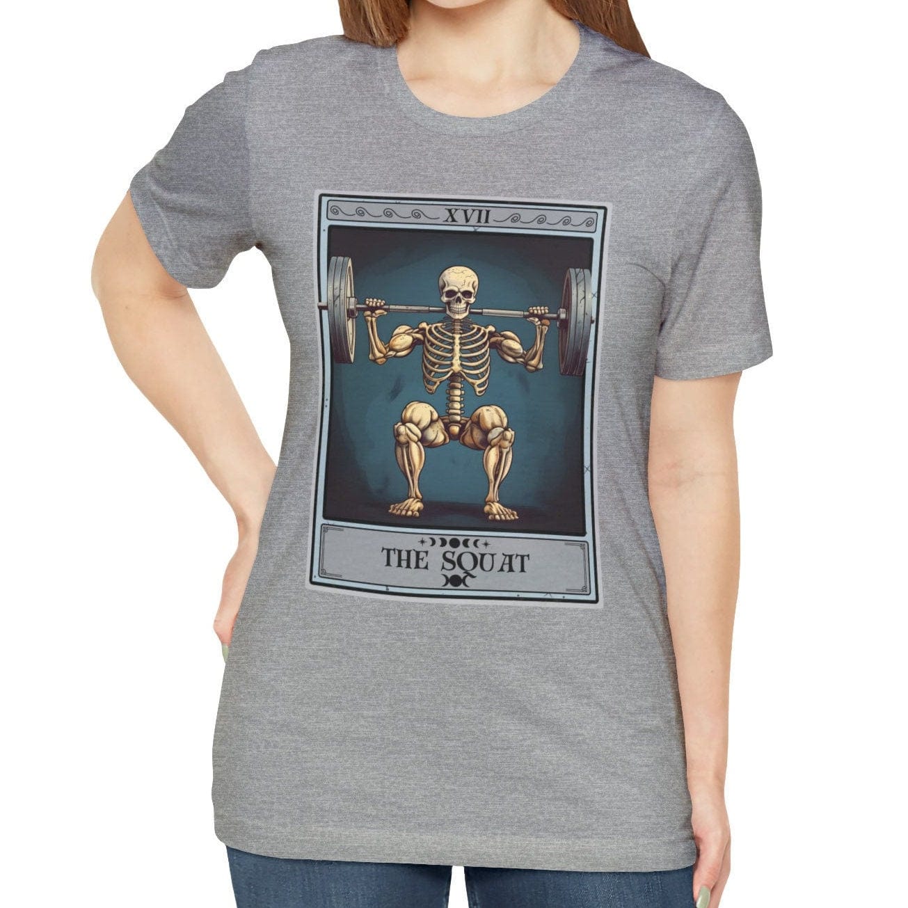 The Squat Tarot Card Shirt Bodybuilder