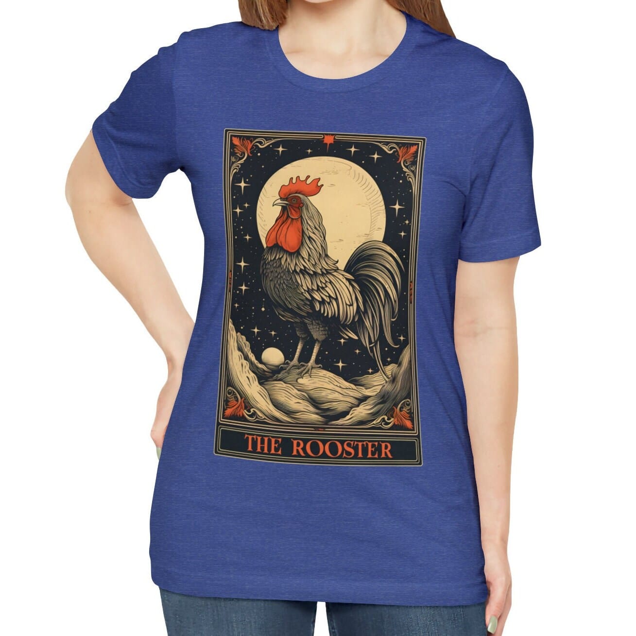The Rooster Tarot Card Shirt Chicken Lover