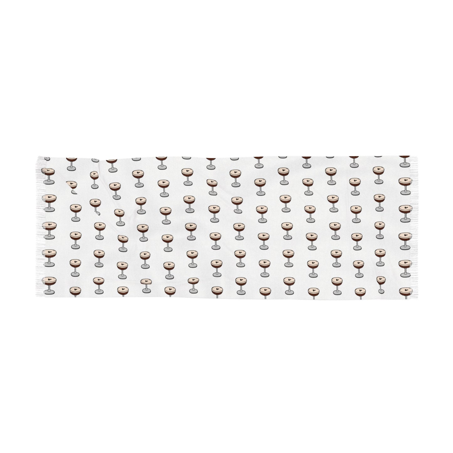 Espresso Martini Scarf 27" x 73"