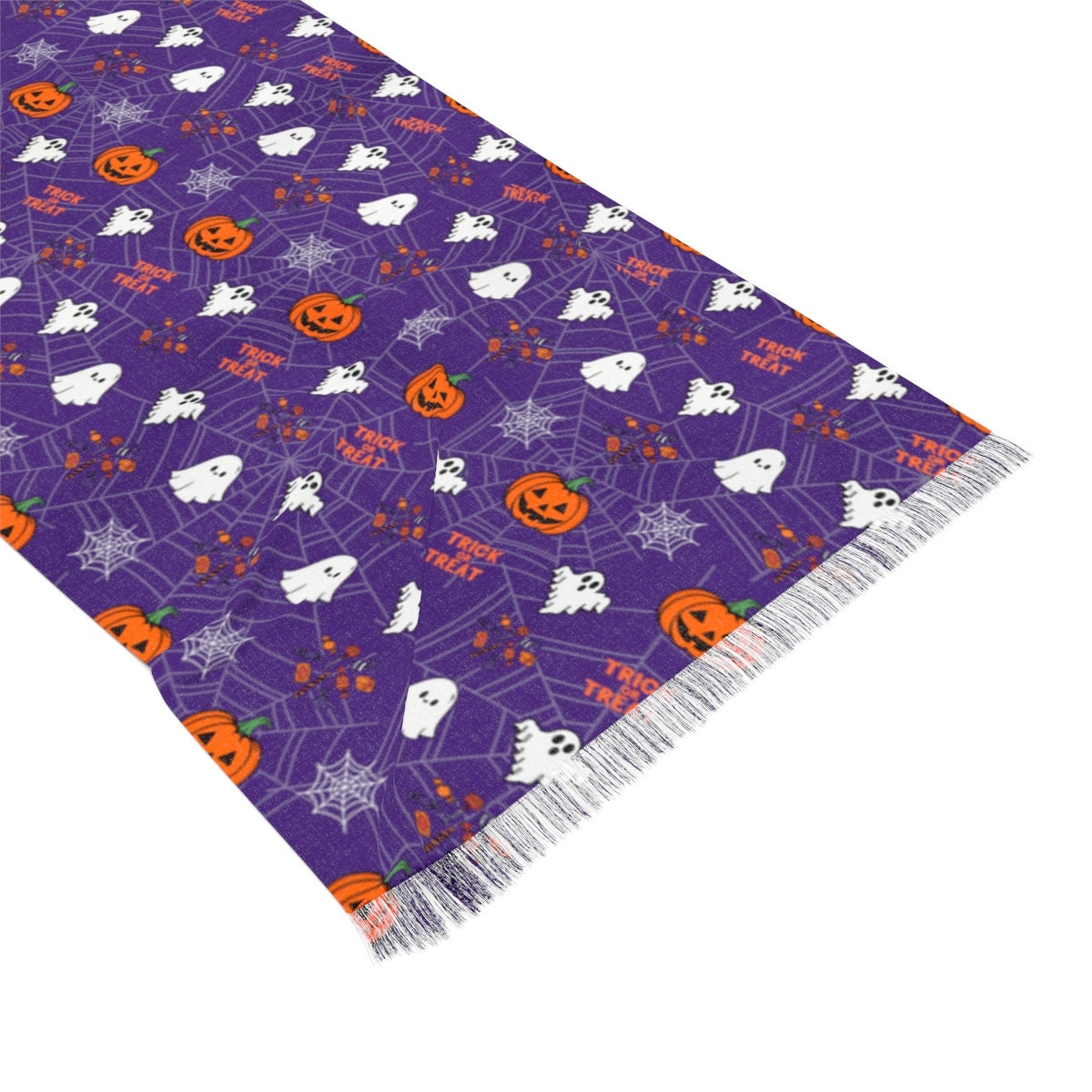 Halloween Scarf Colorful 27" x 73"