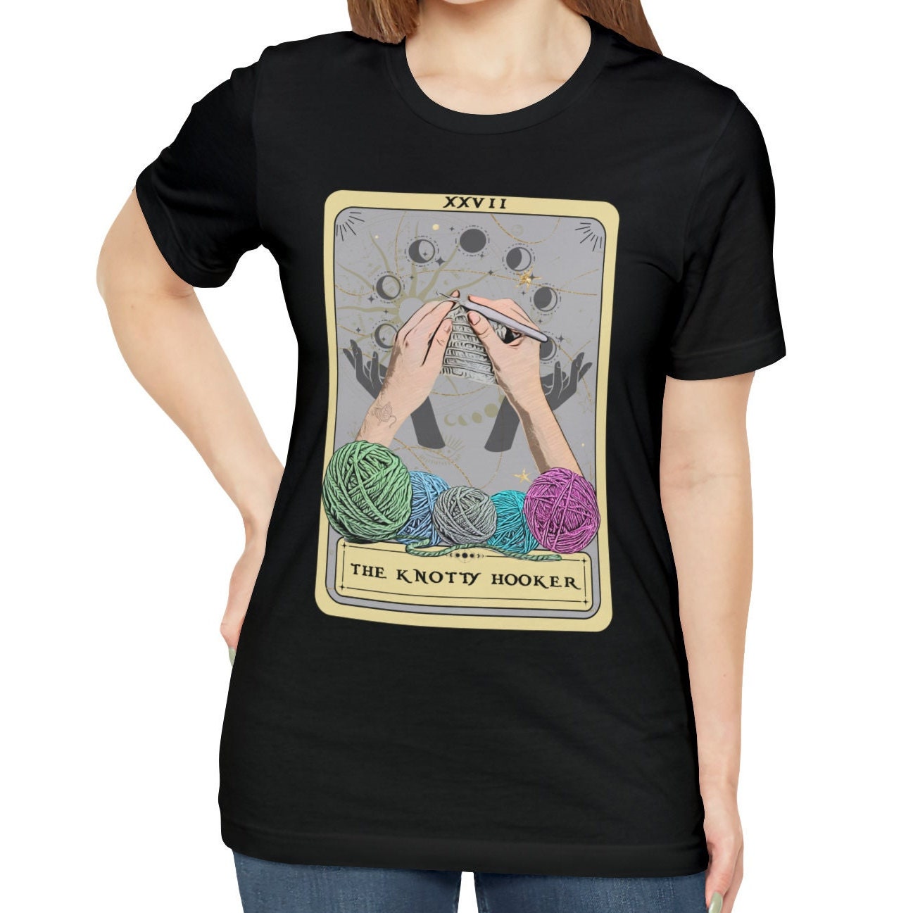 The Knotty Hooker Tarot Card Shirt