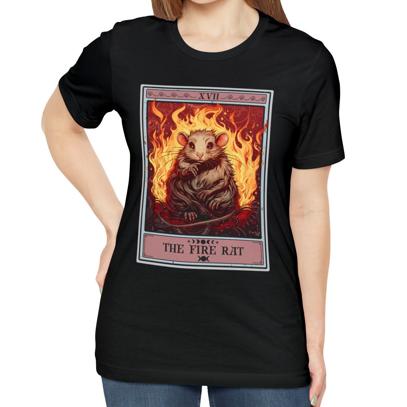 The Fire Rat Tarot Card Shirt