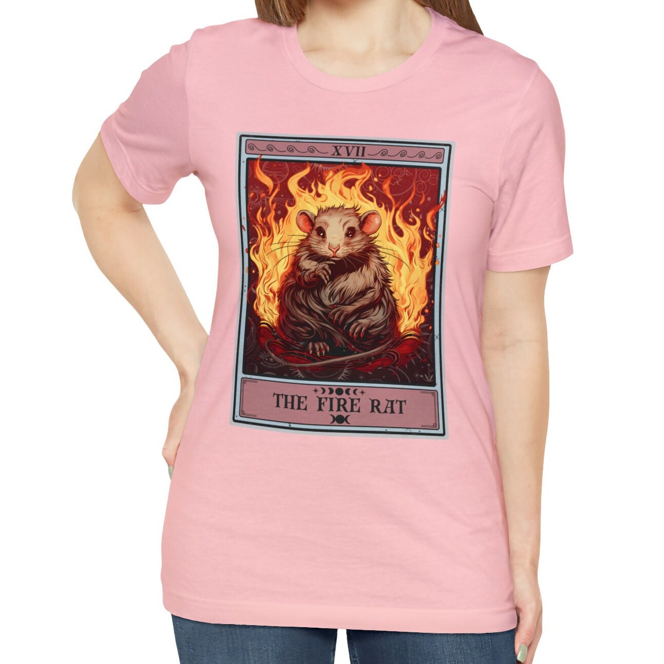 The Fire Rat Tarot Card Shirt