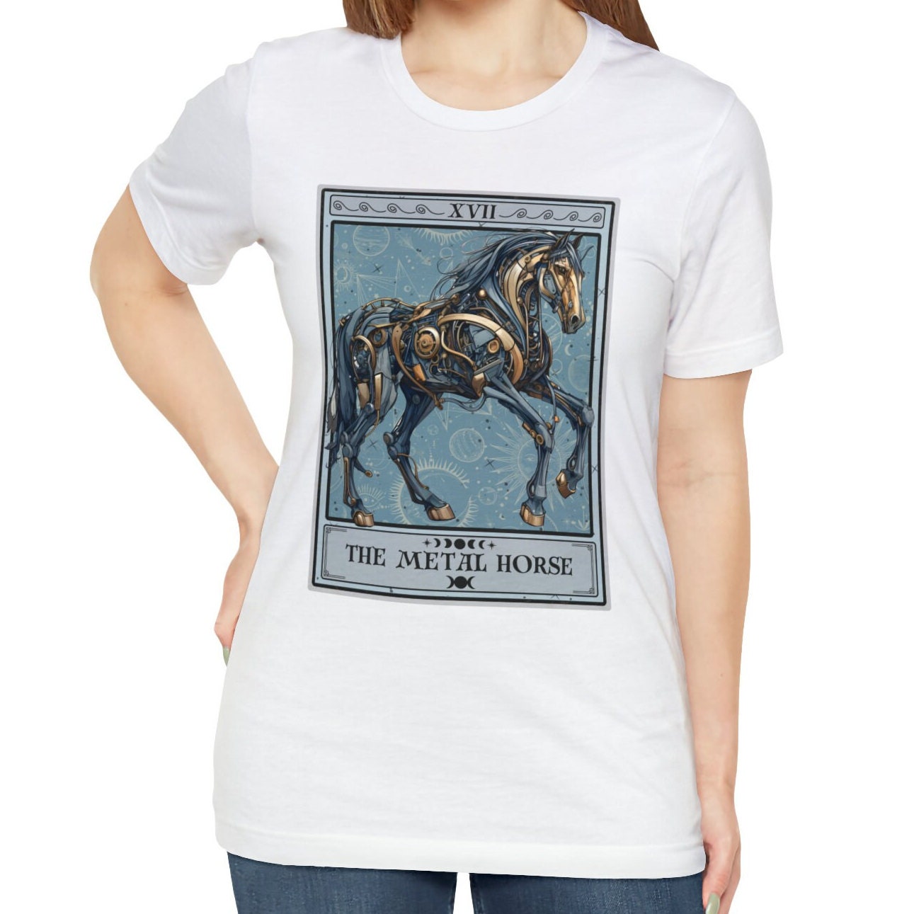 The Metal Horse Tarot Card Shirt, Chinese Zodiac