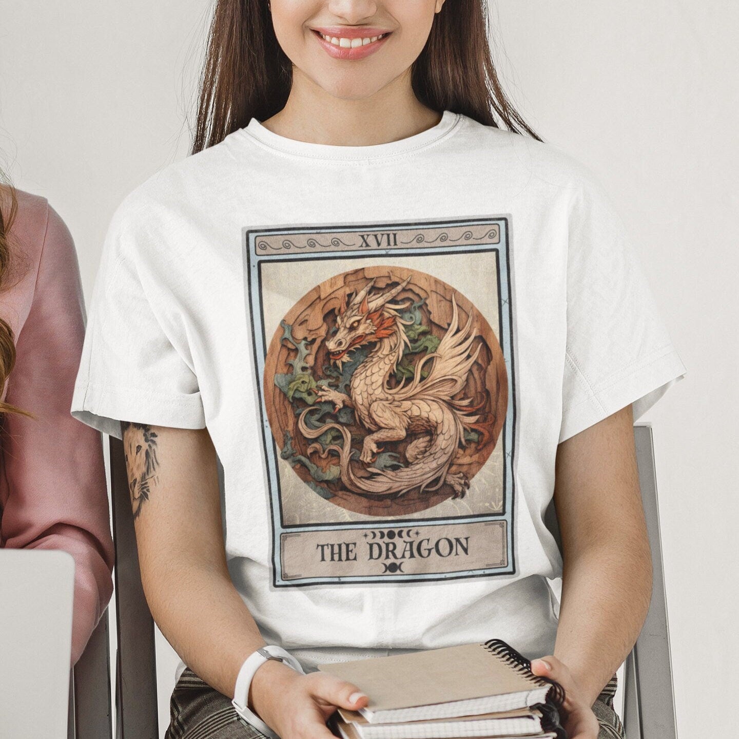 The Dragon Tarot Card T-Shirt