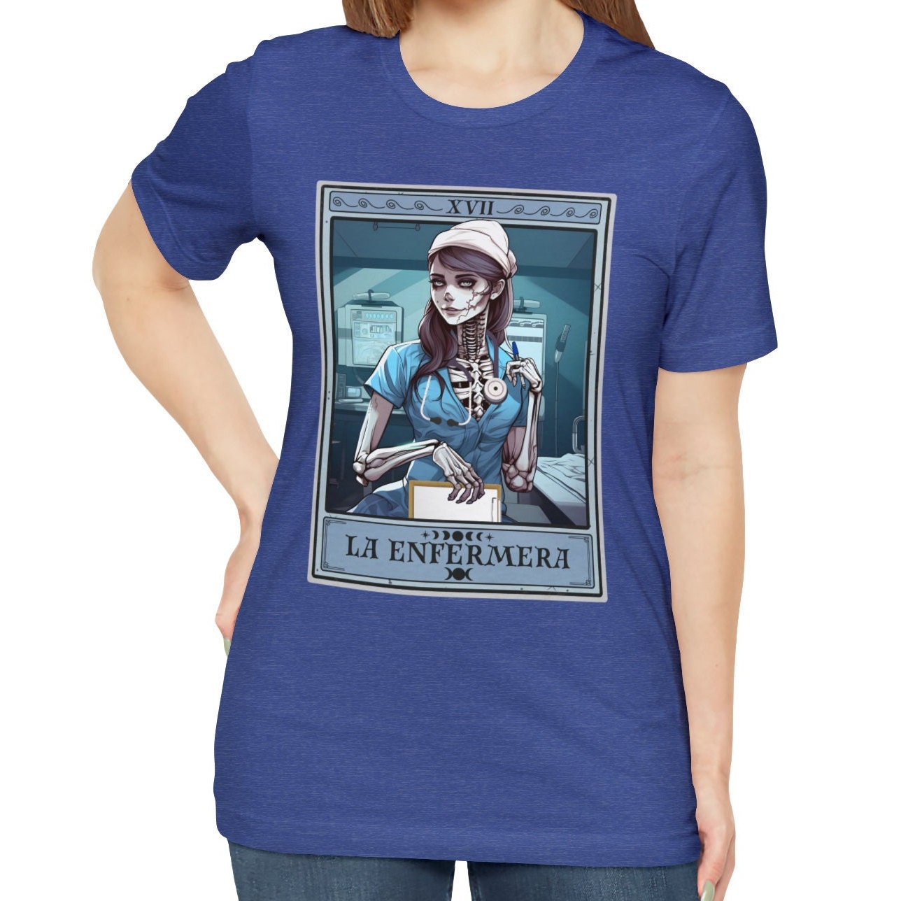 The Enfermera Tarot Shirt Latina Nurse