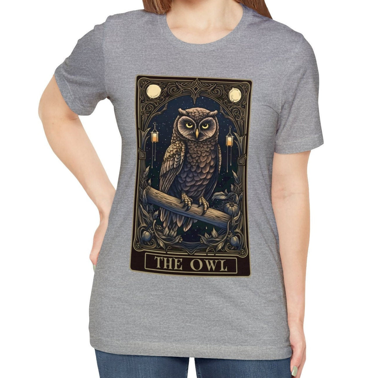 The Owl Tarot Card Shirt