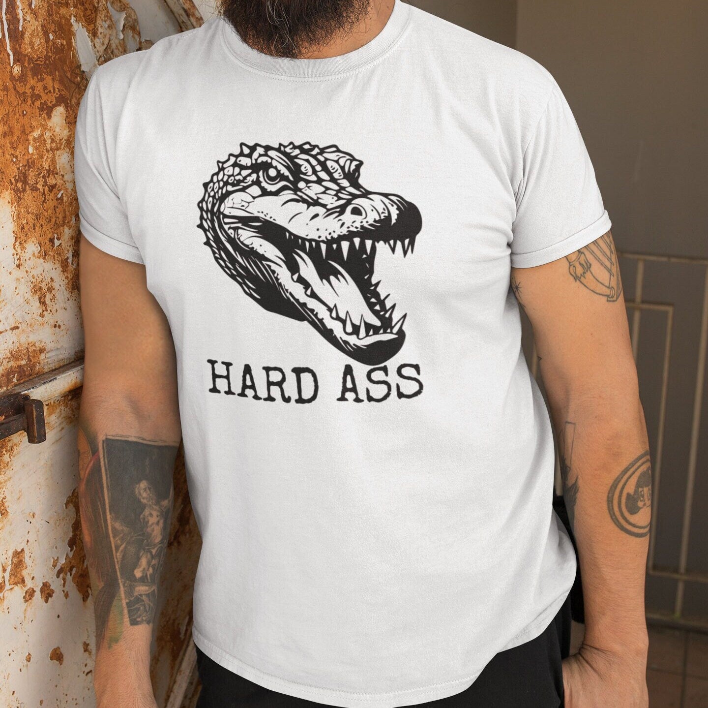 Hard Ass Tshirt, Crocodile