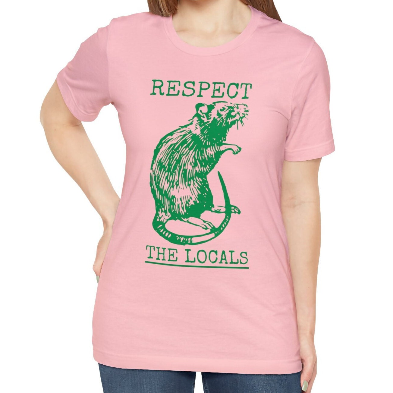 Respect The Locals Rat Shirt