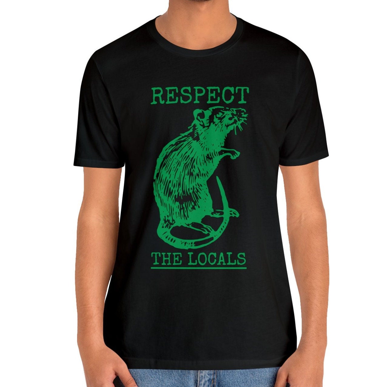 Respect The Locals Rat Shirt