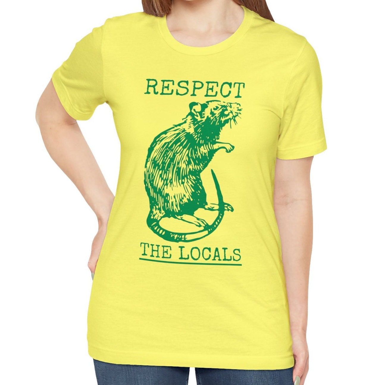 Respect The Locals Rat Shirt