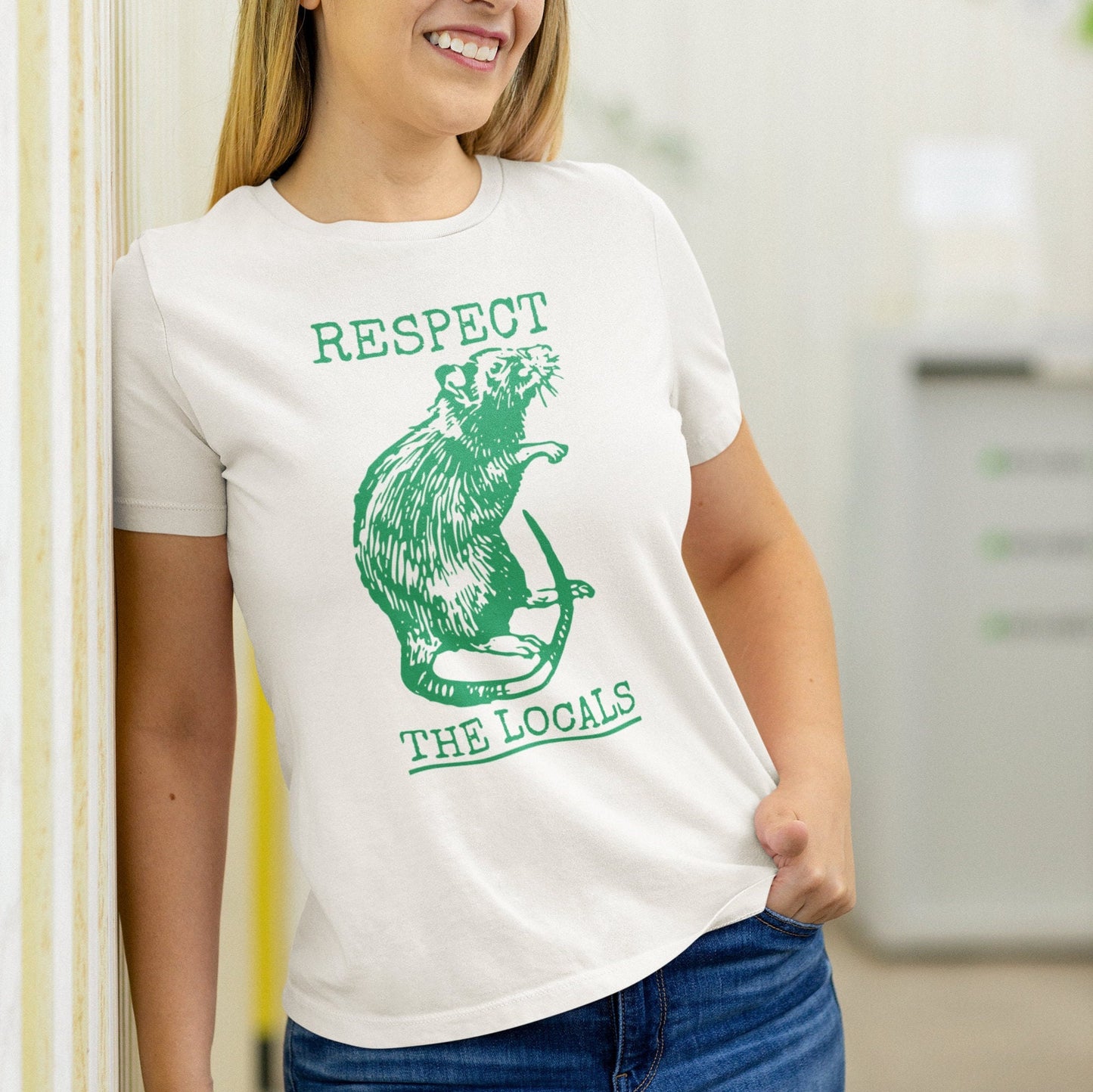 Respect The Locals Rat Shirt