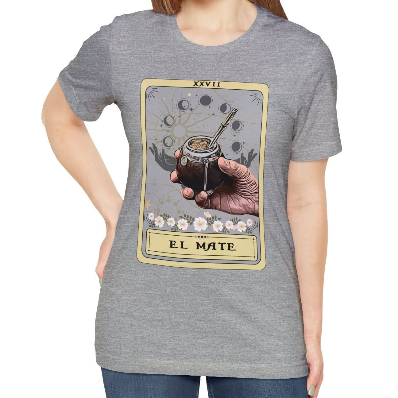 El Mate Tarot Card Shirt, Yerba Mate Lover