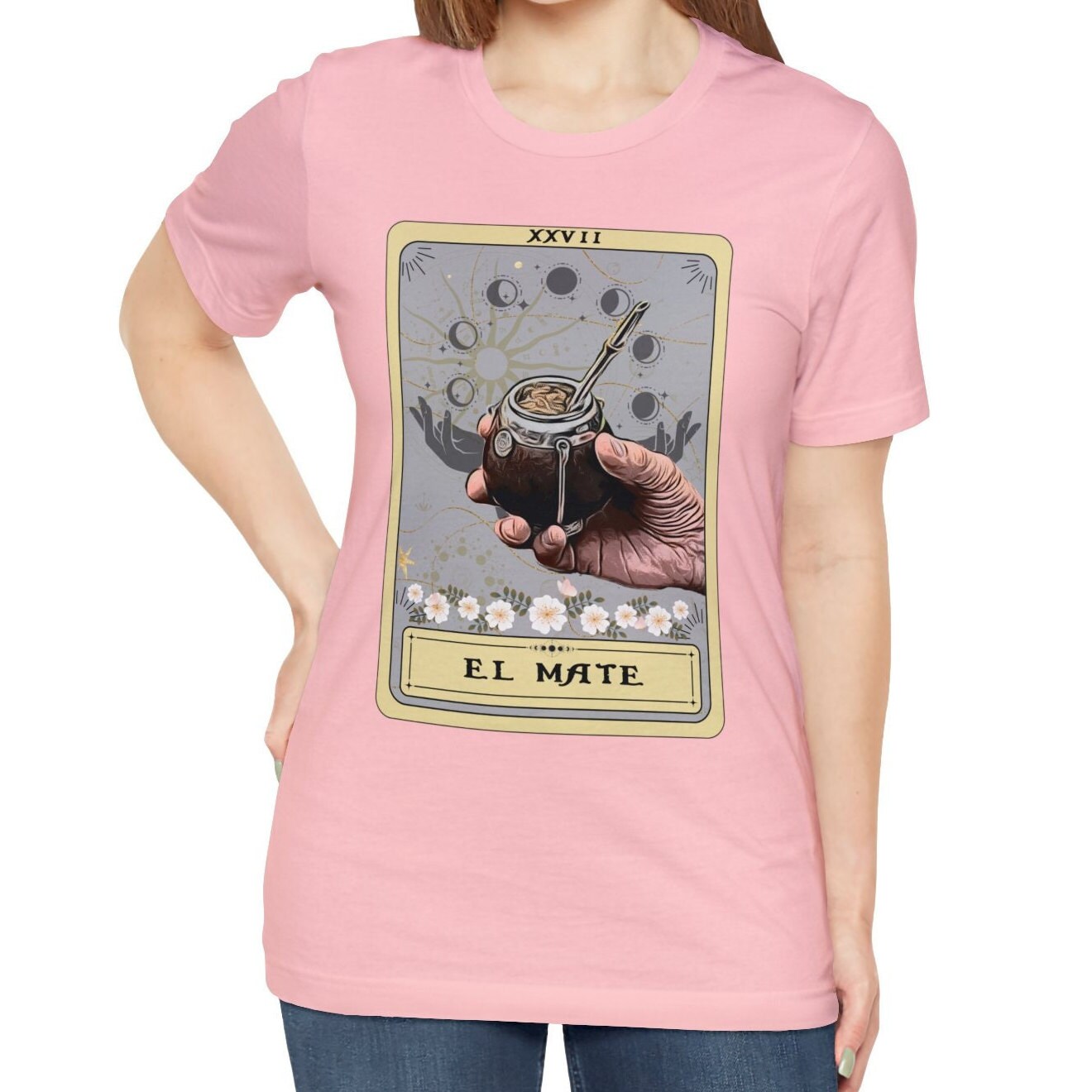 El Mate Tarot Card Shirt, Yerba Mate Lover