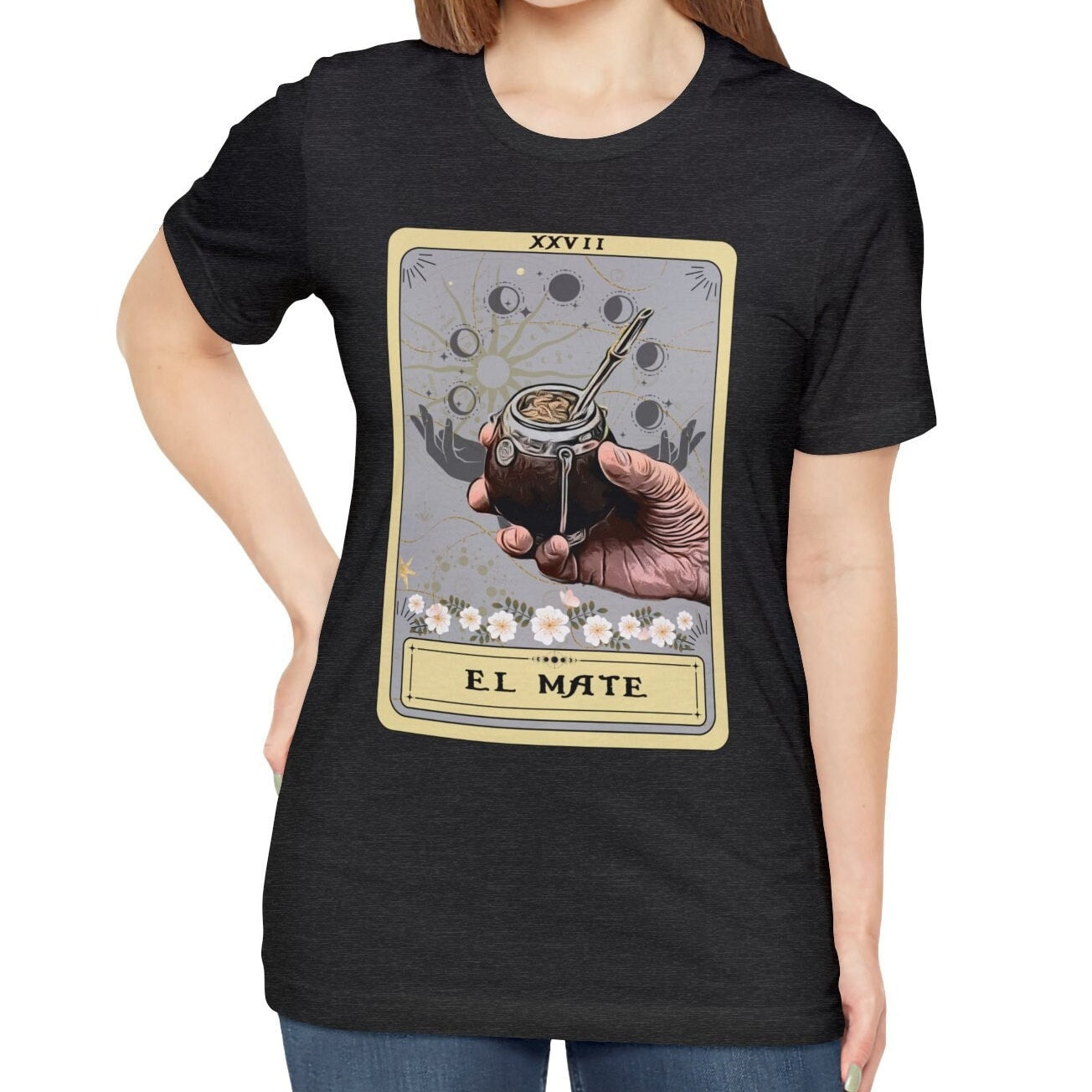 El Mate Tarot Card Shirt, Yerba Mate Lover